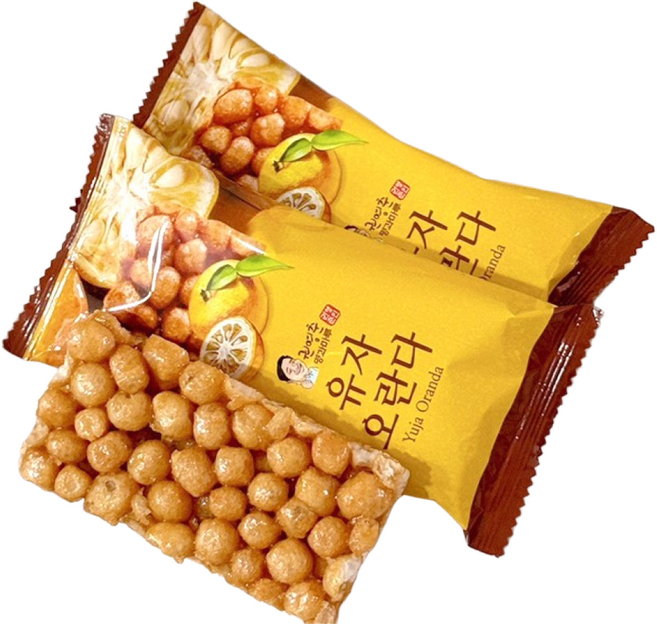 [미래웰푸드] 유자 오란다 명절선물 설선물세트 고급간식 답례품 맛보기증정, 1세트, 270g