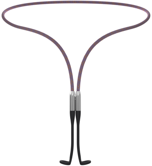 Loop 룹 링크 이어플러그 줄 악세사리, 라일락, 1개