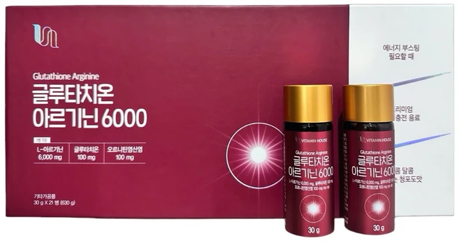 글루타치온 아르기닌6000(세트), 630g - 쿠팡