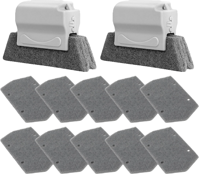 리안하우스 창틀 청소 틈새 브러쉬 리필10P 세트, 1개