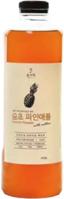 숨초 천연 발효 파인애플 식초 570ml, 1개