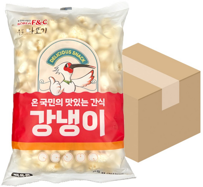 우포따오기 강냉이, 20개, 85g