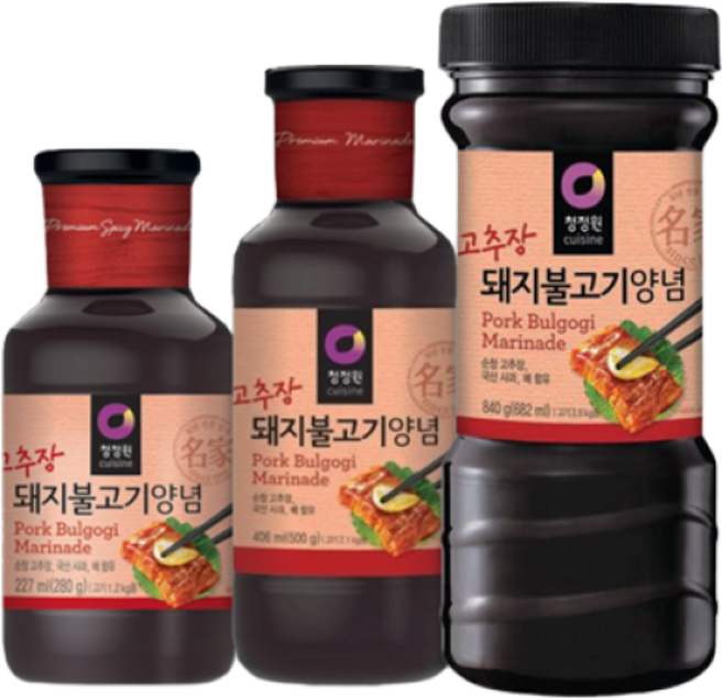 청정원 돼지불고기양념 280g 1박스 20개
