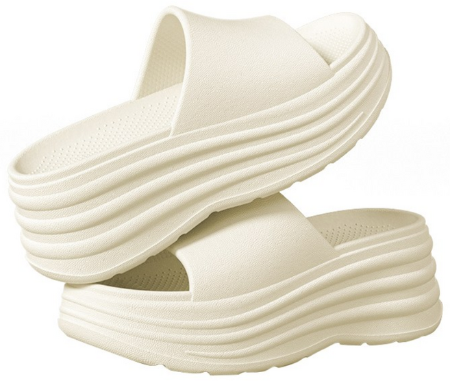 베네네 에어업 7CM 통굽 사무실 여성 슬리퍼 통굽 푹신 무난하고 편안한 키높이 EVA슬리퍼