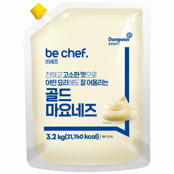 동원홈푸드 비셰프 골드 마요네즈, 3.2kg, 1개