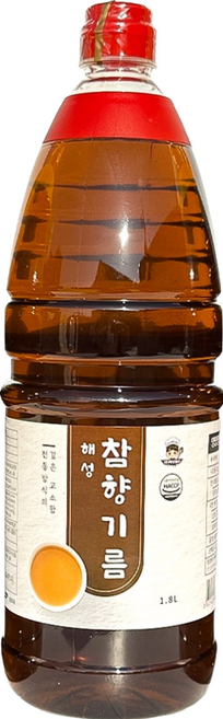 해성 참향기름 업소용, 1개, 1.8L
