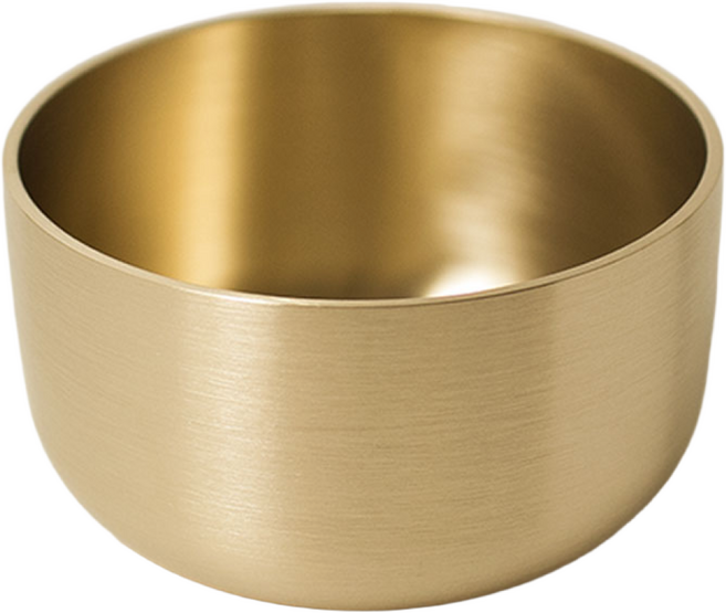 서촌유기 방짜 유기막걸리잔 주방용품 막걸리, 1개, 방짜유기-막걸리잔