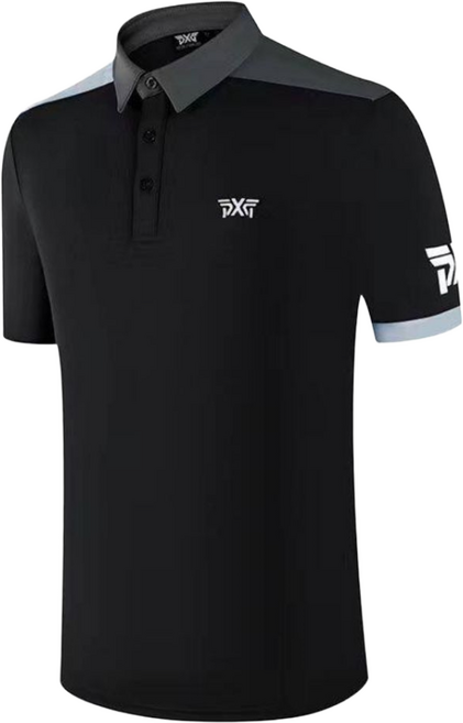 PXG 골프 남성 캐주얼 상의 폴로 티셔츠 아웃도어 반팔 스포츠 GOLF 옷 남자 스포츠웨어 여름골프의류