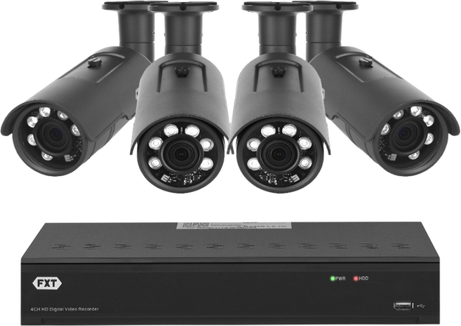 FXT-4K SONY 800만화소 4채널 광학 4배율 확대 오토줌 세트, 14.오토줌 실외4, 1개