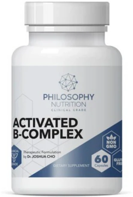 필로소피 활성형 비타민 B 복합체 60캡슐 - Philosophy Nutrition Activated B Complex 60 cap, 1개, 60정 - 쿠팡