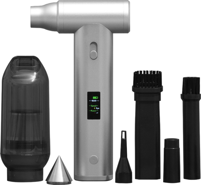 솔리드 크로스건 에어건 무선 미니 휴대용 차량 세차 캠핑 가정용 송풍기 S-A168, 솔리드 SOL-A74, 1개