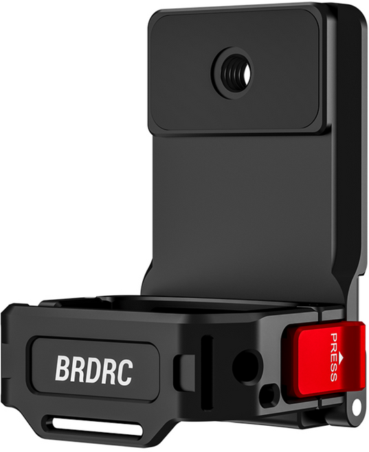 BRDRC 휴대용 마그네틱 거치대 DJI OSMO Pocket 3 전용 자석 스탠드 확장 악세서리 호환, 1개, Black