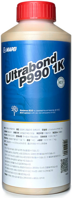 마페이 울트라본드 P990 1K 1kg 마루 바닥재 접착제, 1개