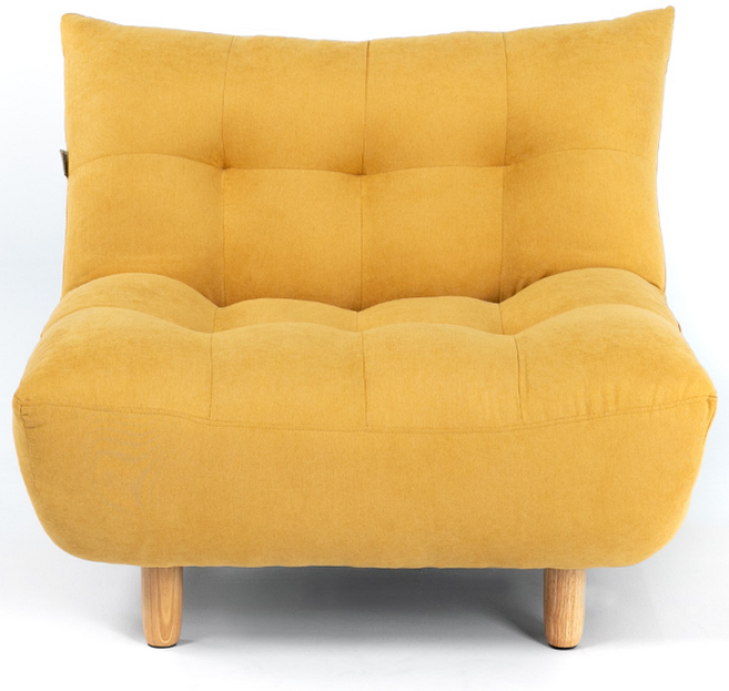 [수량한정 추가즉시할인] 에보니아 바운스 방수패브릭 1인 3인 소파 쇼파 (1인/3인 중 옵션선택), 1인 옐로우