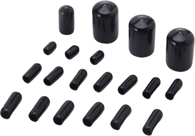 철근보호캡 철근캡 원형고무캡 앤드캡 내경 1.5mm, 블랙, 1개