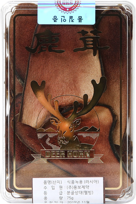 케이웰니스 러시아 녹용 분골+상대(웰빙) 75g 분골 + 상대 부위, 1개