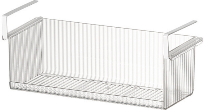 다용도 선반 정리함 세트 책상 서랍 수납함 욕실장 정리함 후크형, 투명, 1세트