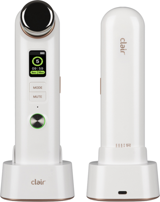 클레어 플렉소닉 듀얼 물방울 초음파 얼굴 마사지기, 단품