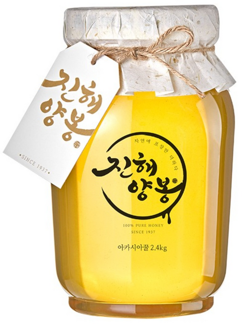 진해양봉 프리미엄등급 아카시아꿀, 2.4kg, 1개
