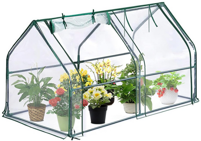 그리담 조립식 미니온실 SPH-90 다육이 화분 베란다 소형 가정용 텃밭 비닐하우스, 1개