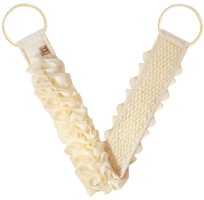 에프쓰리시스템즈 목욕 샤워 롱 바디 스크러버, 1개입, 1개 - 쿠팡