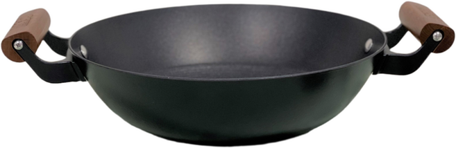 LAGO 무쇠 양수 주물웍 28cm IH 인덕션사용가능 라고 무쇠웍, 1개