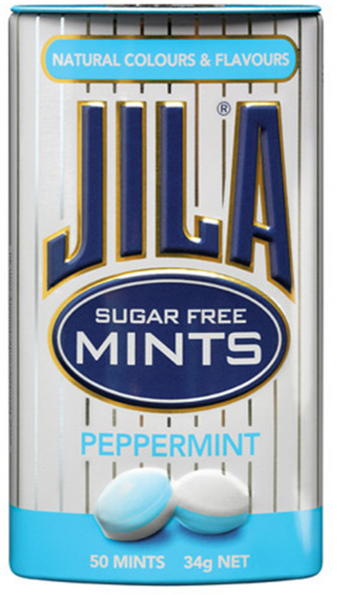 자일라 슈가프리 캔디 페퍼민트, 34g, 1개