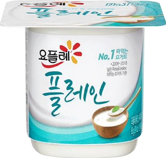 빙그레 요플레 플레인 80g 6입 떠먹는 요구르트 상세페이지 수량확인, 3개, 480g