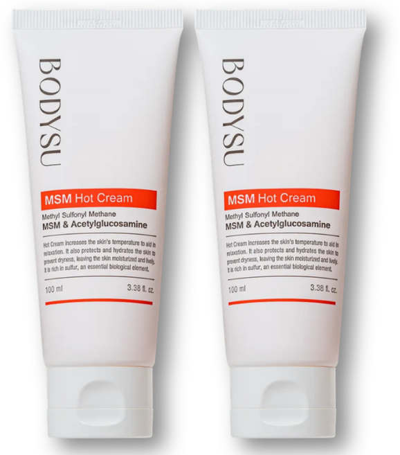 바디슈 식이 유황 크림 MSM, 2개, 100ml, 튜브