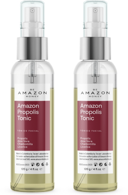 아마존허니 프로폴리스 토너 지성 수부지 얼굴 기름 개기름 피부 스킨 추천, 2개, 120ml