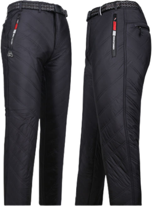 TEX기모패딩바지 남성 하의 패딩 팬츠 기모 솜바지 보온 방한 방풍 방수 등산바지 아웃도어