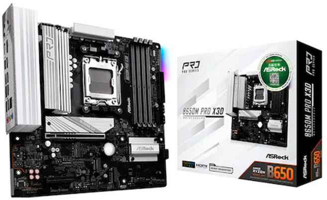 ASRock B650M Pro X3D 대원씨티에스