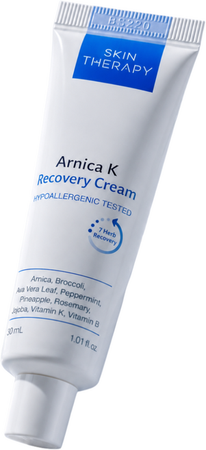 [병원 입점] 아르니카 케이 리커버리 크림 스킨테라피 | 멍크림 연고 | 1 Week | 붓기 타박상 | Arnica Bruise Cream | 유아 어린이 안전 | 8가지 추출물, 30g, 1개