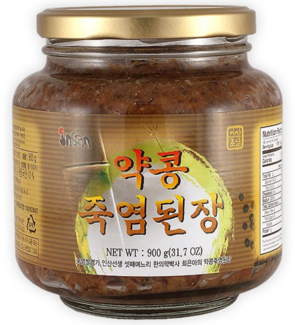 인산가 서목태 죽염된장, 900g, 1개