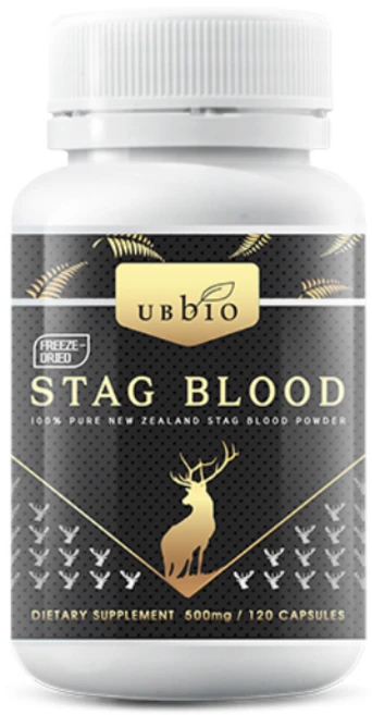 유비바이오 뉴질랜드 숫사슴 녹혈 500mg (동결건조 100% 파우더) 120캡슐, 1개, 기본, 120정 - 쿠팡