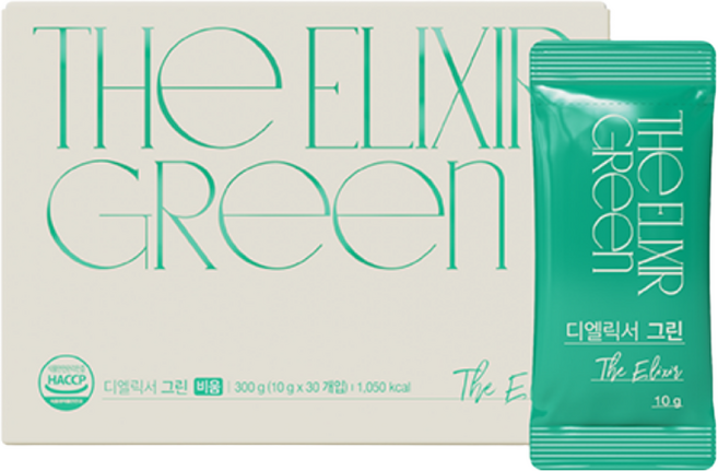 지쿱 디엘릭서 그린 클렌즈 디톡스 바디리셋, 2개, 30회분