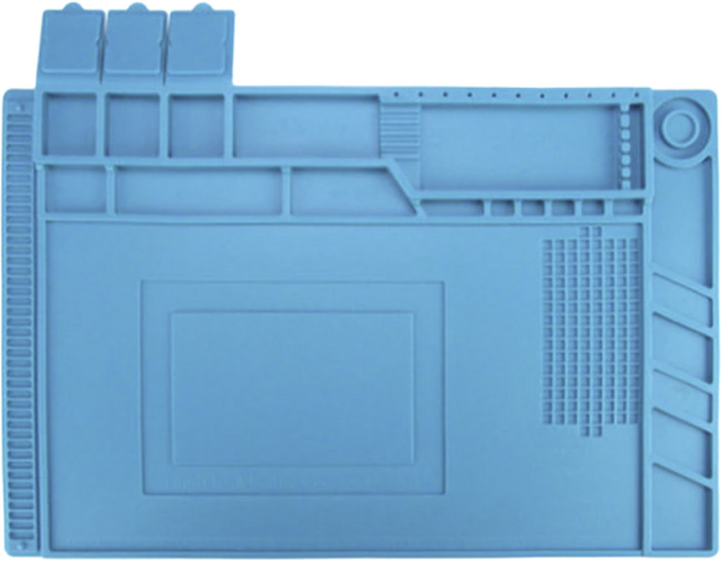 납땜 매트 실리콘 솔더링 절연 단열 패드 고급, 1개