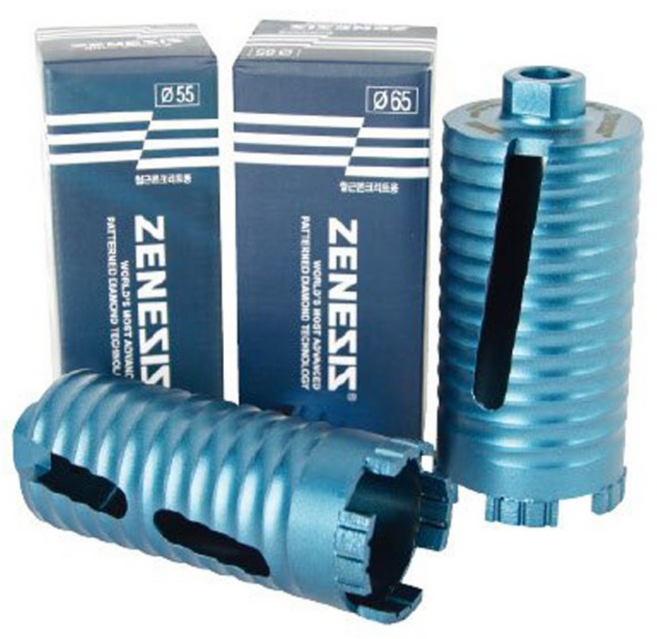 이화다이아몬드 건식드릴코아날 25mm~200mm, 1개, 55mm