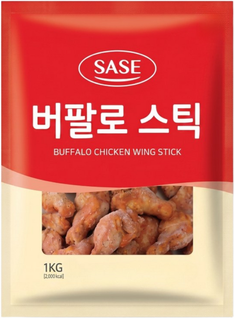 [사세] 버팔로스틱 1kg 냉동, 1개