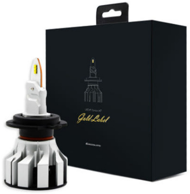 엑셀라이트 골드라벨 LED 전조등 Gold Label H7 / 2년무상AS, 2개입, H7 (A/B/C브라켓동봉)