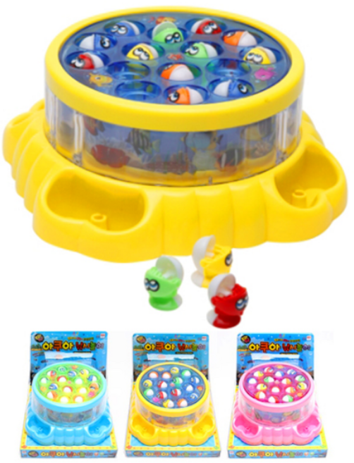 빙글빙글 아쿠아 낚시놀이 회전낚시 장난감, 1개, 단품