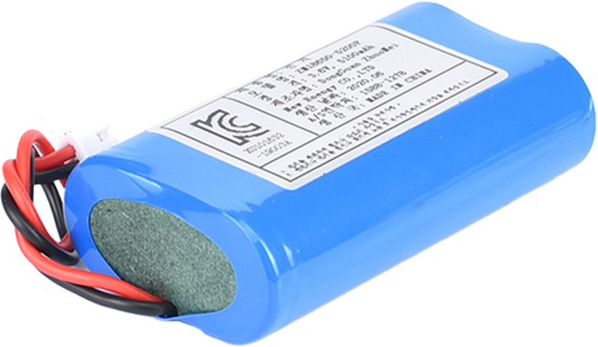 18650 배터리 1S2P 3.6V 6000mAh 케이블 타입 무선선풍기 진공쌀통 수리용, 1개, 혼합색상