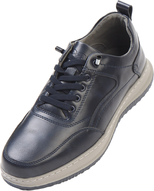 Gag 남성 소가죽 초경량 스니커즈 편안한 밴딩끈 907