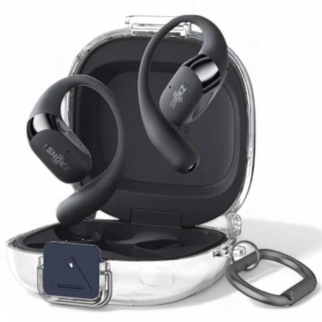 샥즈 오픈핏 2+ 투명 잠금 클립 케이스 T921 T920, 클리어