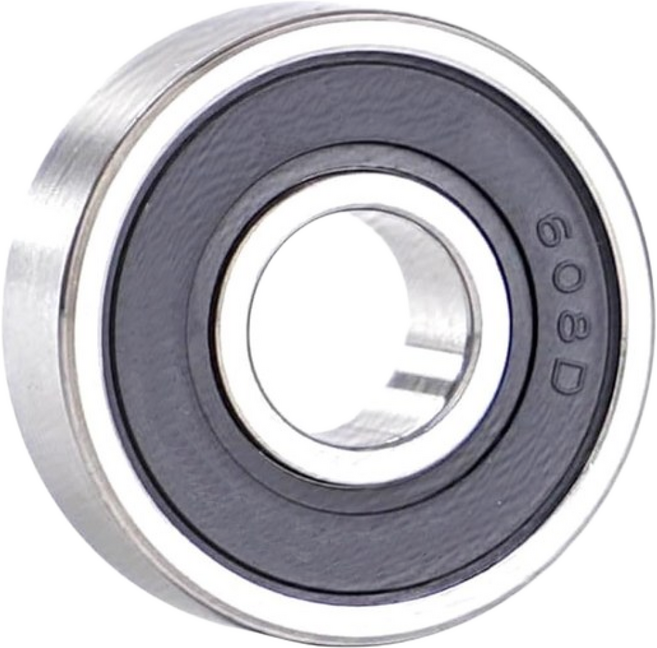 NMB 일제 베어링 608ZZ 볼베어링 608DD 볼 소형 미니 베아링 자전거 인라인 스케이트 보드 RC카 자동차 릴 낚시대 3D 프린터 플랜지 미니어처, 100개, 일제/NMB 608DD