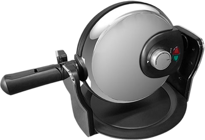 180도 회전) 와플메이커 카페 업소용 와플기계 브런치 크로플 와플 붕어빵 파니니 샌드위치 디저트 와플 생지 크로플 크룽지 TSK-2126BW