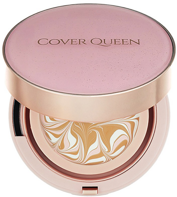 커버퀸 시그니처 에센스 커버팩트 SPF 50+ PA++++ (커버퀸 9), 1개, 23호