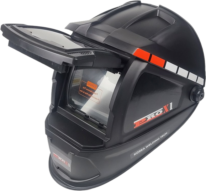 세다 용접면 자동용접면 전자면 용접마스크 자동차광면, 나이트 블랙, 1개
