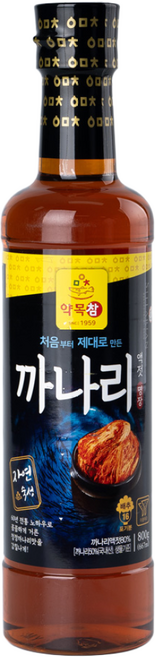 약목참 까나리액젓 800g 김치 김장 겉절이 젓국 진젓 젓갈, 1개