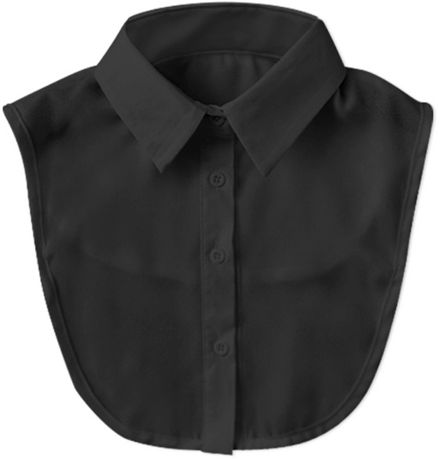 스컬독 여성 골프웨어 페이크 카라 뾰족 넥케이프 골프티셔츠 공갈 이너셔츠